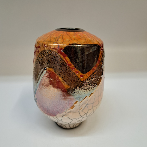 #260231 Raku 3X-Fired 6.5x4.5 $32 at Hunter Wolff Gallery